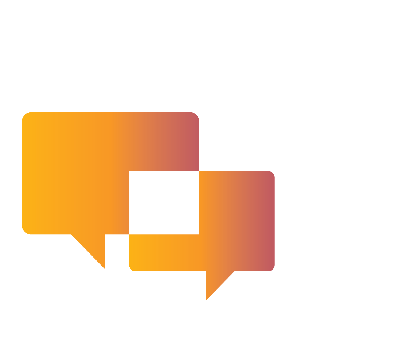 LinkedIn channel nurturing icon representing engagement and interaction