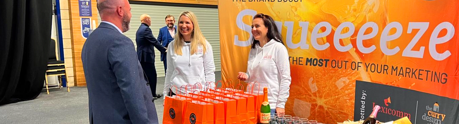 Juiced Marketing Expo Stand